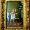 И-43 СКМ-КП-43 Саксен К.Ф. Картина «Девочка со скрипкой»._1.JPG