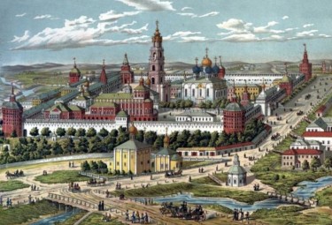 ВИД СЕРГИЕВА ПОСАДА (литография 19 века).jpg
