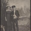ВКМ кп-10781-1    Фотооткрытка с изображением молодой пары- Корытова Люба и неизвестный молодой человек_1.jpg