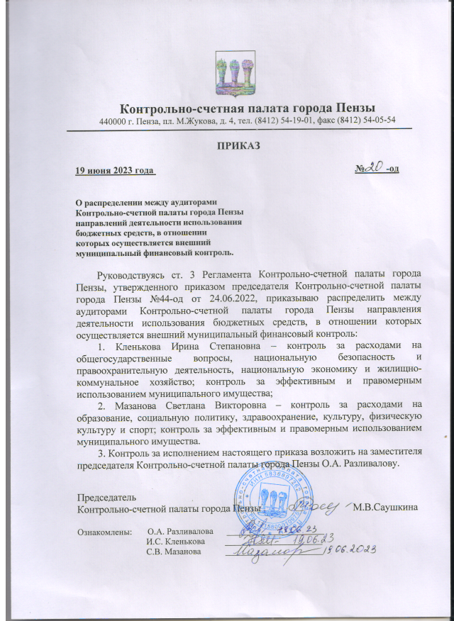 Приказ о распределении  направлений деятельности.png